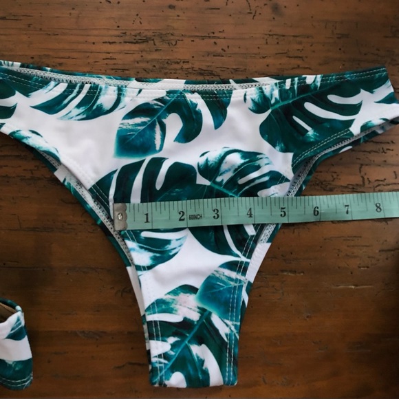 Bikini~ topical matching two piece  bikini swimsuit set NWOT adj. straps 🎉SALE - Picture 10 of 15